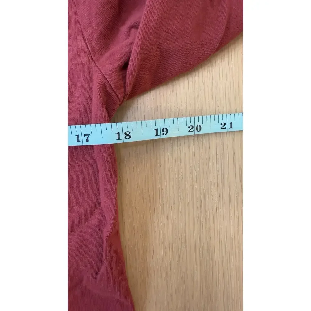 Taylor Swift Red Long Sleeve T-Shirt Crop Top Size Small - Picture 4 of 8